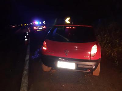 Virmond: Condutor sofre ferimentos graves apÃ³s capotar veÃ­culo na BR 277