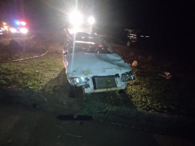 Cantagalo: Laranjeirense morre em acidente na BR 277