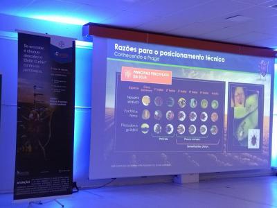 Coprossel e Bayer fazem o lanÃ§amento regional de novo inseticida para controle de percevejo na soja 