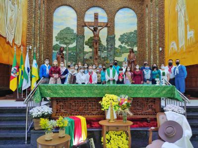 Missa Farroupilha e Rancho da GratidÃ£o para celebrar o Dia do GaÃºcho em Laranjeiras do Sul