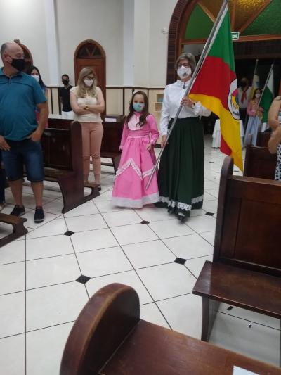 Missa Farroupilha e Rancho da GratidÃ£o para celebrar o Dia do GaÃºcho em Laranjeiras do Sul