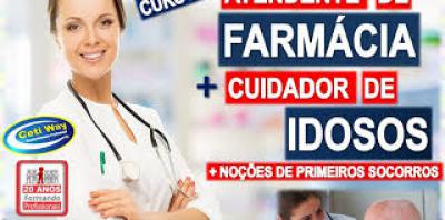 Laranjeiras do Sul - InscriÃ§Ãµes Abertas para os Cursos de Atendente de FarmÃ¡cia e Auxiliar VeterinÃ¡rio 