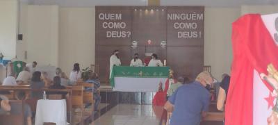 TrÃ­duo em Louvor a SÃ£o Miguel teve no encerramento a participaÃ§Ã£o da Comunidade PerpÃ©tuo Socorro