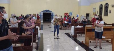 TrÃ­duo em Louvor a SÃ£o Miguel teve no encerramento a participaÃ§Ã£o da Comunidade PerpÃ©tuo Socorro