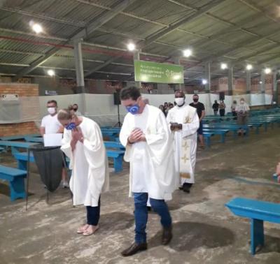 Missa Do Envio Abriu a ProgramaÃ§Ã£o da 36Âª ediÃ§Ã£o da Festa em Louvor a Nossa Senhora Aparecida de Laranjeiras do Sul