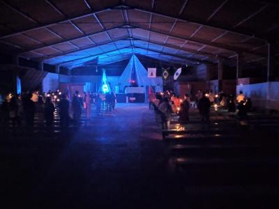TerÃ§o luminoso marcou a abertura da semana pela vida em Laranjeiras do Sul