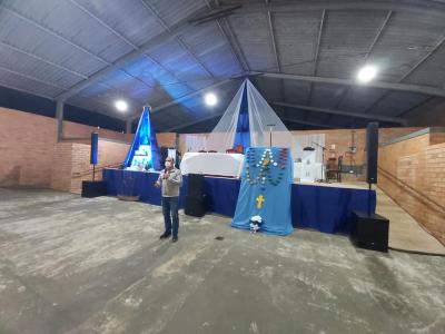 TerÃ§o luminoso marcou a abertura da semana pela vida em Laranjeiras do Sul