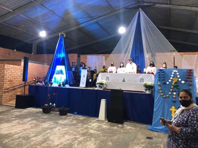 Jornada Jovem participou do 3Âª dia da Novena em Louvor a Nossa Senhora Aparecida