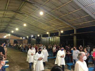 Jornada Jovem participou do 3Âª dia da Novena em Louvor a Nossa Senhora Aparecida