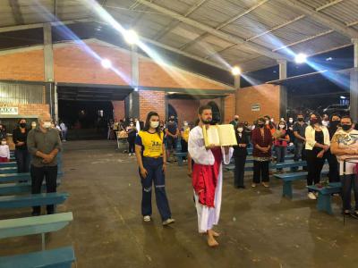 Jornada Jovem participou do 3Âª dia da Novena em Louvor a Nossa Senhora Aparecida