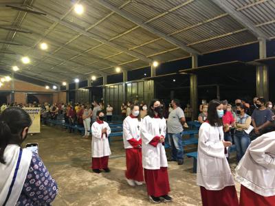 Jornada Jovem participou do 3Âª dia da Novena em Louvor a Nossa Senhora Aparecida