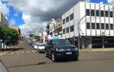 Carreata de Nossa Senhora Aparecida em Laranjeiras do Sul