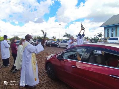 Carreata de Nossa Senhora Aparecida em Laranjeiras do Sul