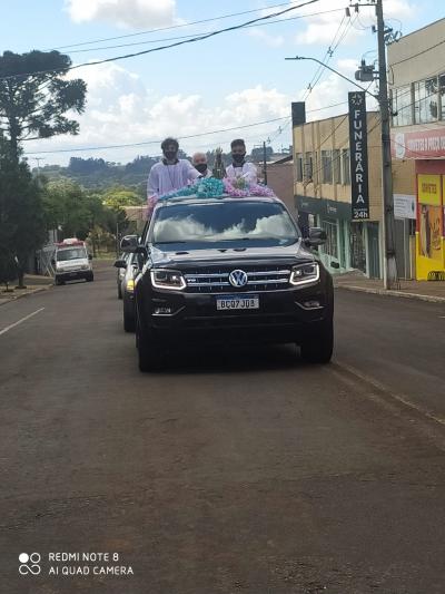 Carreata de Nossa Senhora Aparecida em Laranjeiras do Sul