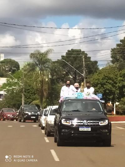 Carreata de Nossa Senhora Aparecida em Laranjeiras do Sul