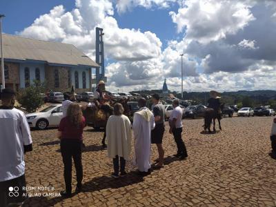 Carreata de Nossa Senhora Aparecida em Laranjeiras do Sul