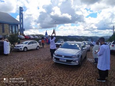 Carreata de Nossa Senhora Aparecida em Laranjeiras do Sul