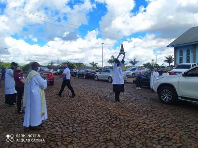 Carreata de Nossa Senhora Aparecida em Laranjeiras do Sul