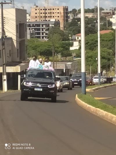 Carreata de Nossa Senhora Aparecida em Laranjeiras do Sul