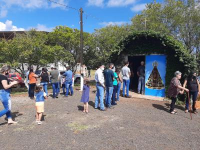 Guarai  Nova Laranjeiras comemora o Dia de Nossa Senhora Aparecida 