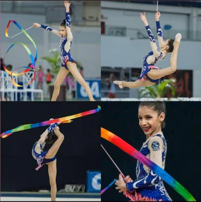 Ginasta de Cascavel com famÃ­lia enraizada em Laranjeiras do Sul vai representar o Brasil no Campeonato Sul Americano de GinÃ¡stica RÃ­tmica.