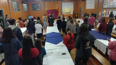 Comunidade SÃ£o Francisco de Assis de Laranjeiras do Sul Inaugurou a Nova Gruta