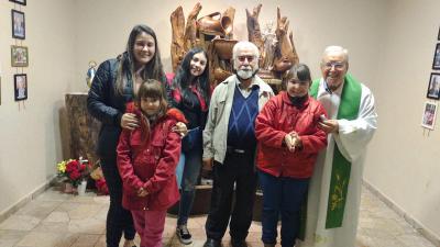 Comunidade SÃ£o Francisco de Assis de Laranjeiras do Sul Inaugurou a Nova Gruta