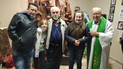 Comunidade SÃ£o Francisco de Assis de Laranjeiras do Sul Inaugurou a Nova Gruta