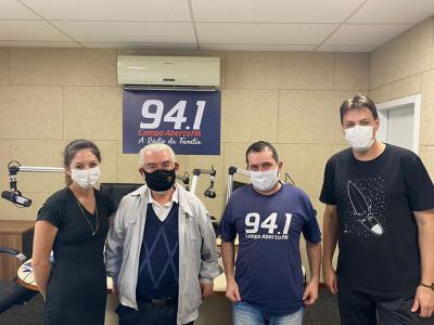 Padre Domenico participa da programaÃ§Ã£o da Campo Aberto FM para explanar sobre a ImportÃ¢ncia da FormaÃ§Ã£o Continuada