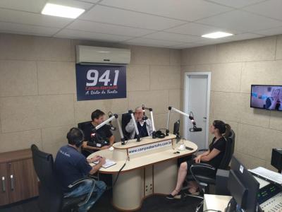Padre Domenico participa da programaÃ§Ã£o da Campo Aberto FM para explanar sobre a ImportÃ¢ncia da FormaÃ§Ã£o Continuada