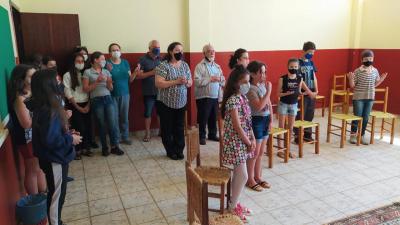 Comunidade PerpÃ©tuo Socorro Inaugurou o Centro CatequÃ©tico Padre Aleixo Veras Armas neste SÃ¡bado (30)