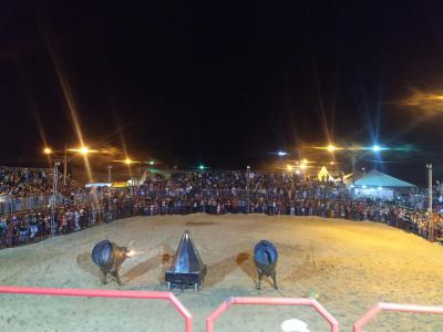 Casa Cheia em Rio Bonito do IguaÃ§u para prestigiar o Paranaense de Motocross e Rodeio Coutry