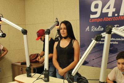 RÃ¡dio Campo Aberto Recebe os Candidatos  Ã  Cawboy Estiloso e Princesa do Leite da Festa em Louvor a Imaculada ConceiÃ§Ã£o Auxiliadora