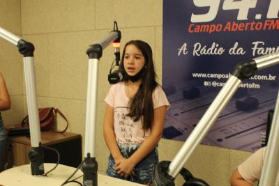 RÃ¡dio Campo Aberto Recebe os Candidatos  Ã  Cawboy Estiloso e Princesa do Leite da Festa em Louvor a Imaculada ConceiÃ§Ã£o Auxiliadora