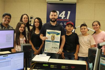 RÃ¡dio Campo Aberto Recebe os Candidatos  Ã  Cawboy Estiloso e Princesa do Leite da Festa em Louvor a Imaculada ConceiÃ§Ã£o Auxiliadora