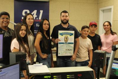 RÃ¡dio Campo Aberto Recebe os Candidatos  Ã  Cawboy Estiloso e Princesa do Leite da Festa em Louvor a Imaculada ConceiÃ§Ã£o Auxiliadora