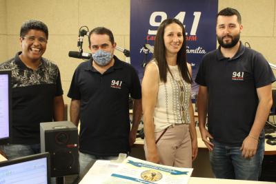 RÃ¡dio Campo Aberto Recebe os Candidatos  Ã  Cawboy Estiloso e Princesa do Leite da Festa em Louvor a Imaculada ConceiÃ§Ã£o Auxiliadora