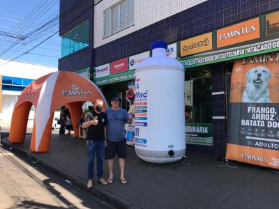Confira a festa de 1 ano da BRN AgroveterinÃ¡ria