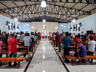 Comunidade Invernada Grande de Laranjeiras do Sul celebrou a Festa da ConversÃ£o de SÃ£o Paulo