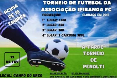 Torneio de Futebol Sete marca o retorno do Ypiranga de Laranjeiras do Sul 