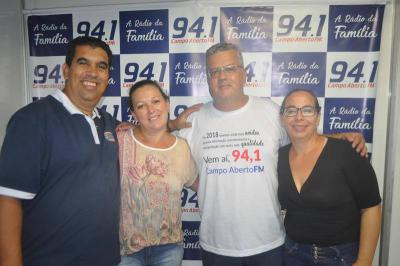 RÃ¡dio Campo Aberto Comemorou 32 anos Neste Domingo 13 de Fevereiro.