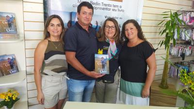 Maria Bedin Trento lanÃ§a livro