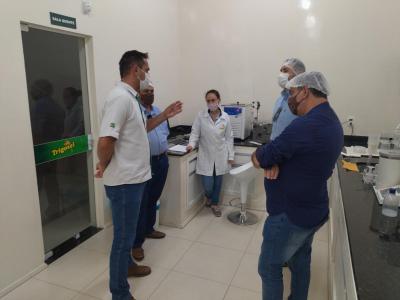 IndÃºstria Sagra conhece instalaÃ§Ãµes do Moinho Coprossel em Laranjeiras do Sul 