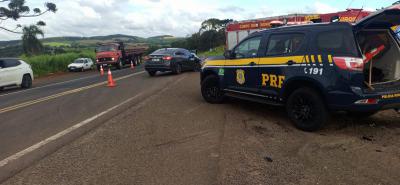 GuaraniaÃ§u: Grave acidente prÃ³ximo ao Posto 500 na BR 277 deixa uma pessoa morta