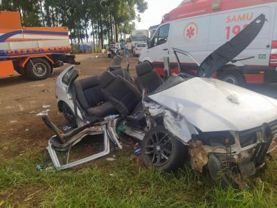 GuaraniaÃ§u: Grave acidente prÃ³ximo ao Posto 500 na BR 277 deixa uma pessoa morta