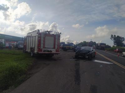 GuaraniaÃ§u: Grave acidente prÃ³ximo ao Posto 500 na BR 277 deixa uma pessoa morta