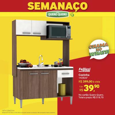 ComeÃ§a nesta segunda feira (7) o SemanaÃ§o das Lojas Quero Quero