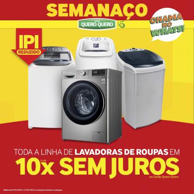 ComeÃ§a nesta segunda feira (7) o SemanaÃ§o das Lojas Quero Quero