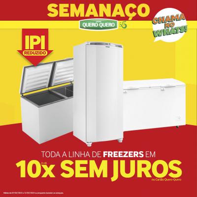 ComeÃ§a nesta segunda feira (7) o SemanaÃ§o das Lojas Quero Quero