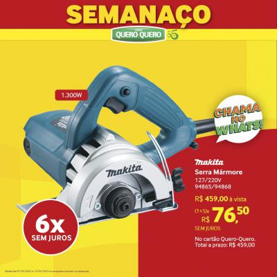 ComeÃ§a nesta segunda feira (7) o SemanaÃ§o das Lojas Quero Quero